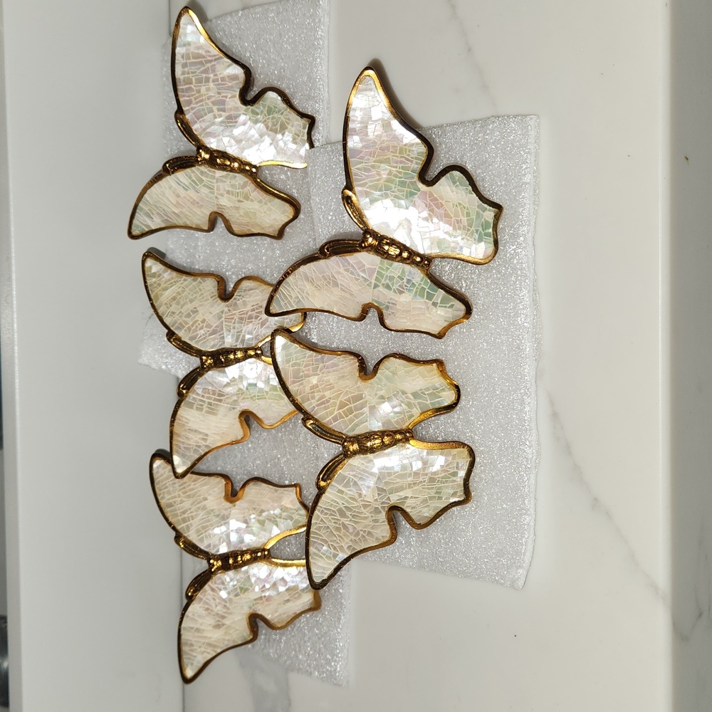 Schaub Nature Collection 1-1/2 in. (38mm) Pull, White Mother of Pearl